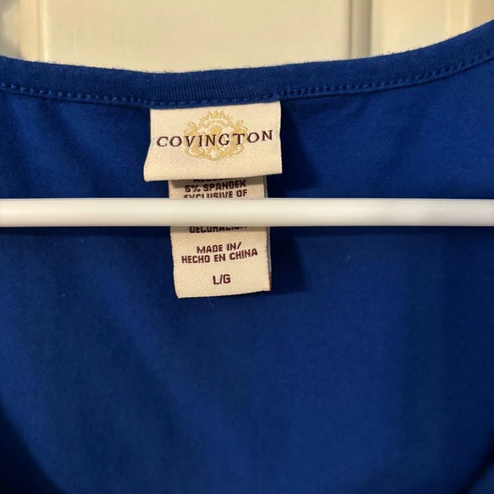 Covington Blue Tank Top - Picture 4 of 5